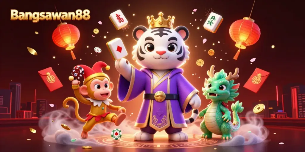 Bangsawan88 offers thrilling online slots and casino games with vibrant visuals and engaging characters.