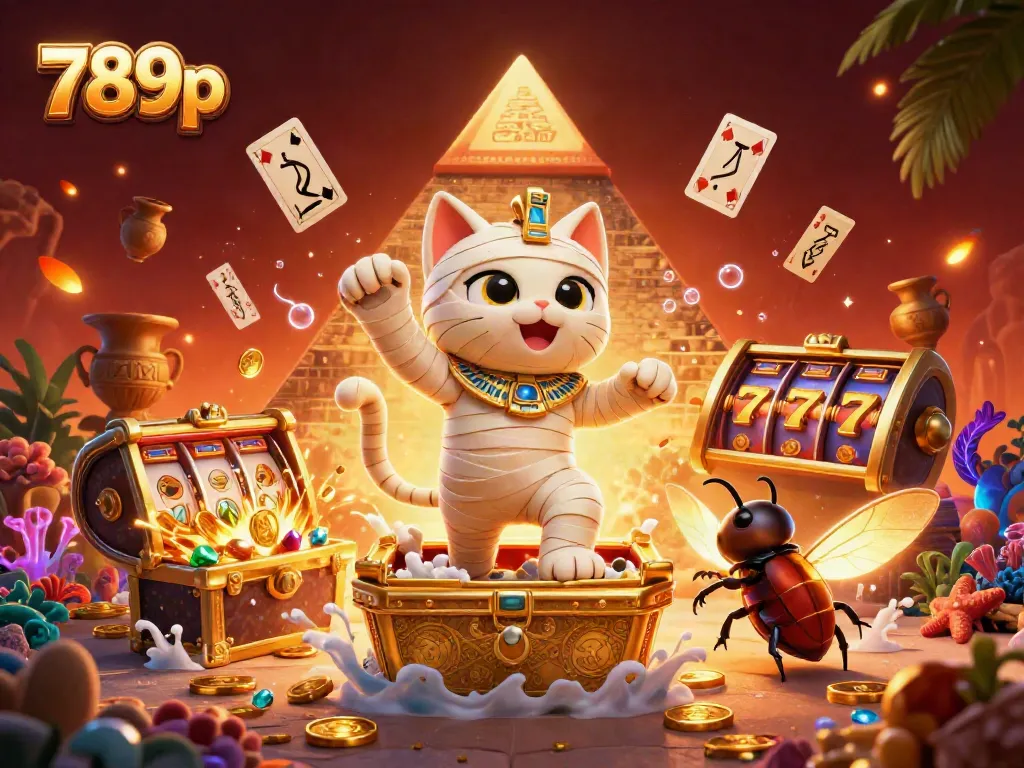 Play exciting 789p casino games with thrilling characters and rich visuals depicting a vibrant gaming experience.