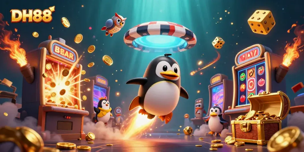 Experience the thrill of winning with DH88 gaming action featuring dynamic casino elements.